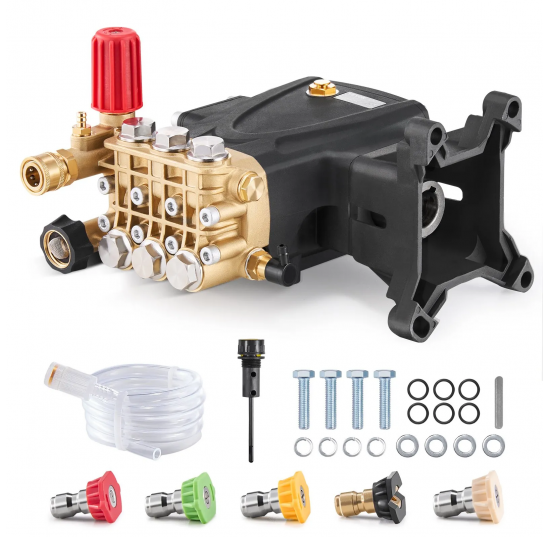 Aukšto slėgio plovyklos siurblys VEVOR 4000 PSI 4.0 GPM Triplex